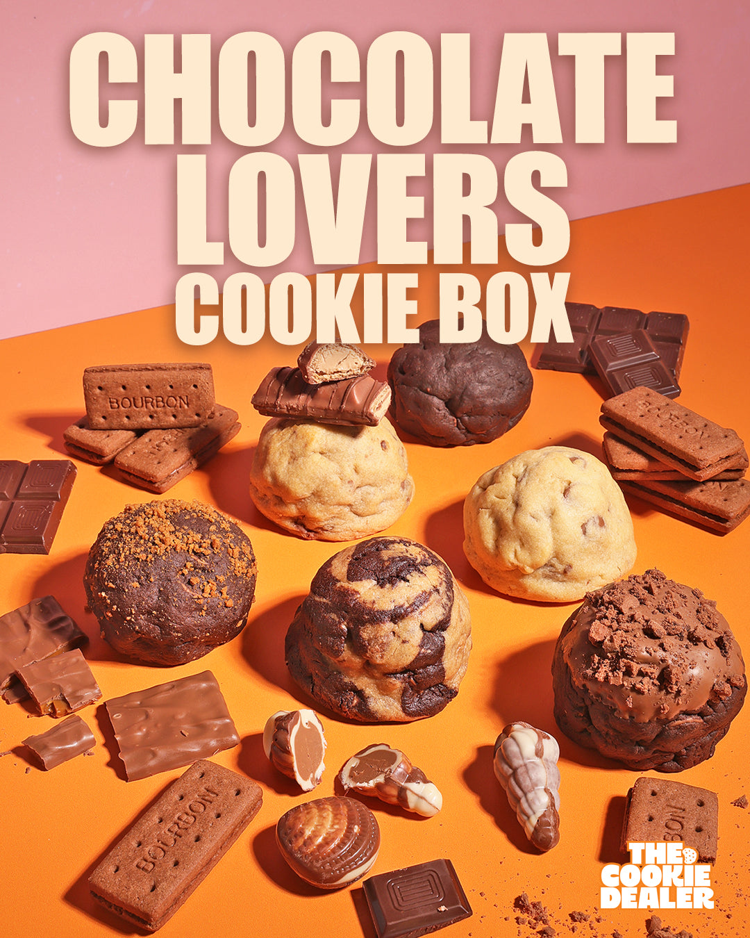 Chocolate Lovers Box x 6 cookies