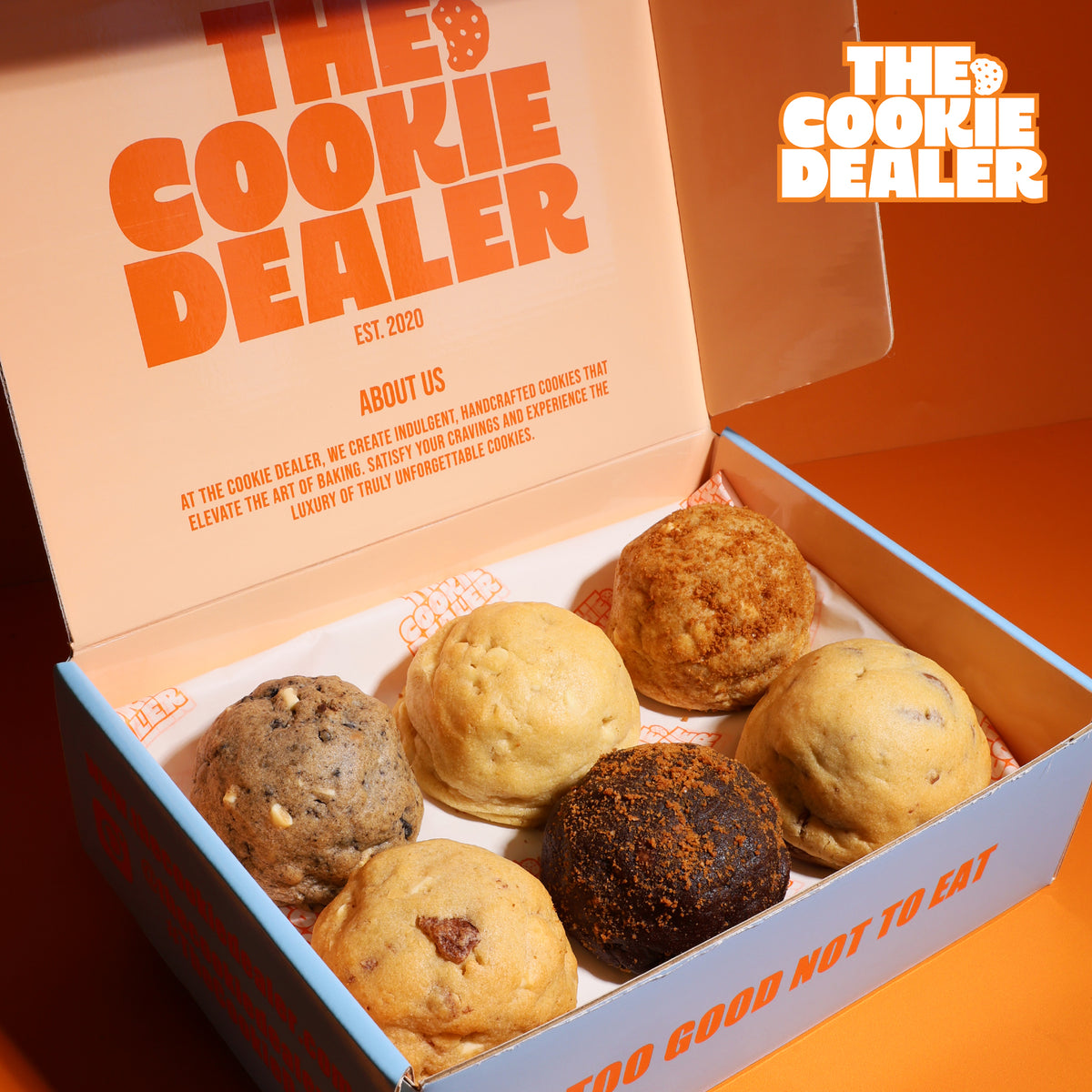 The Cookie Dealer Signature Box of 6 Gourmet Cookies